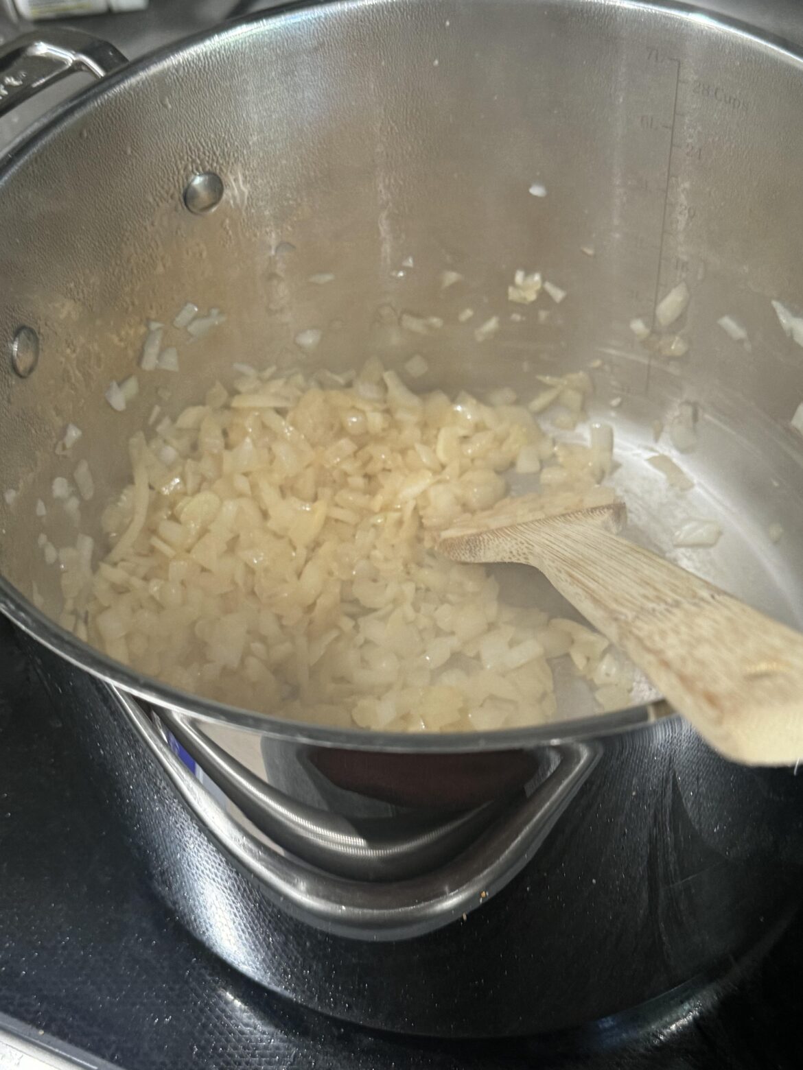 cooking tomato soup for my sick boyfriend