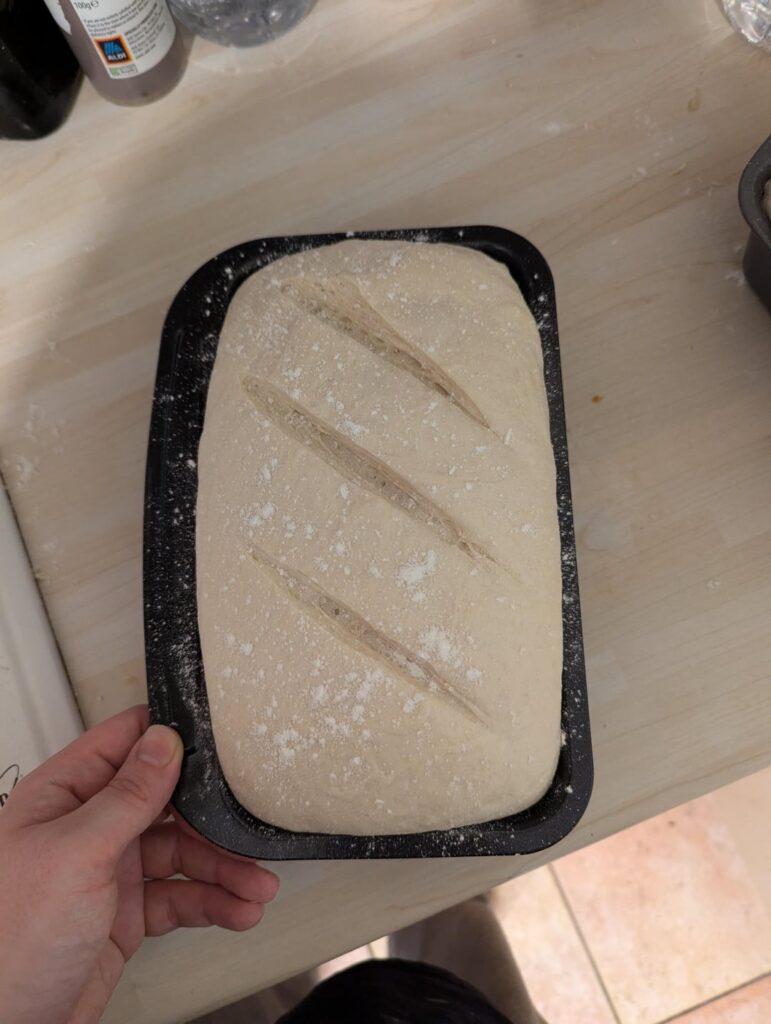 I made my first ever loaf of bread.