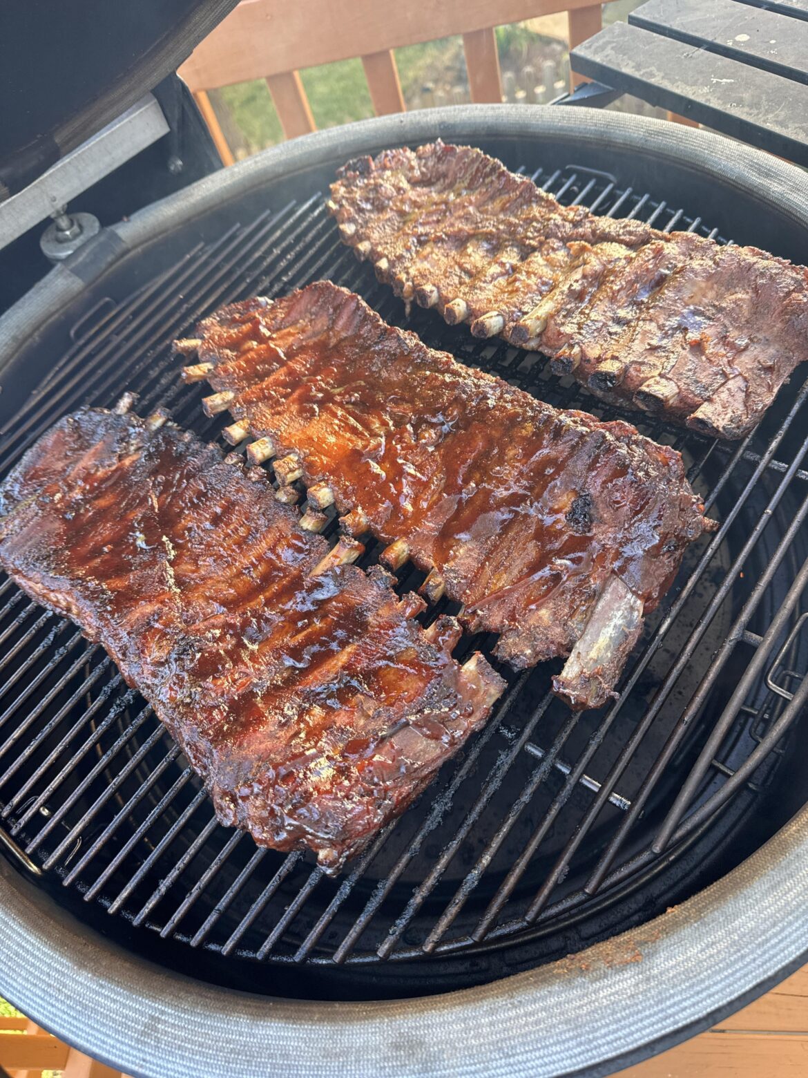 First smoke. Slightly over cooked