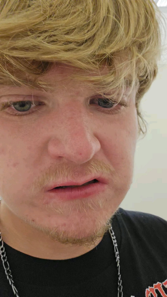 Got really high and took a chomp.