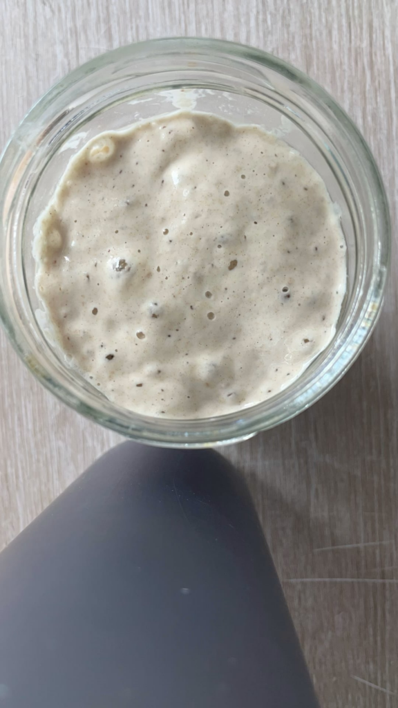 Timelaps of my (finally) ready starter :)