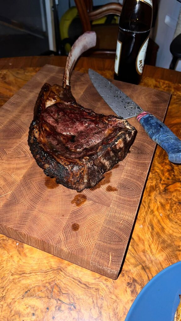 First time using the bbq after a 137 SV!