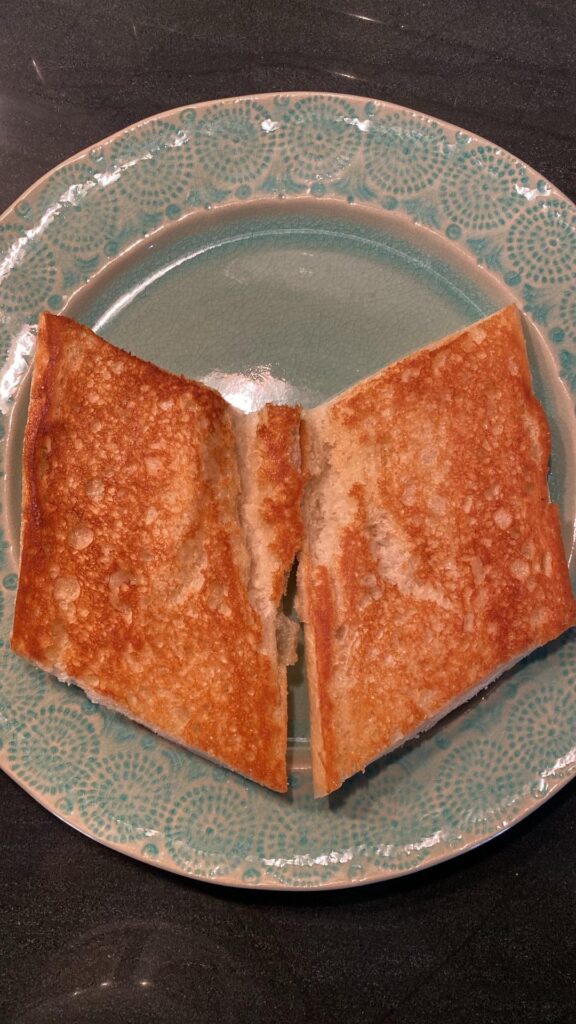 Made a breakfast sammie