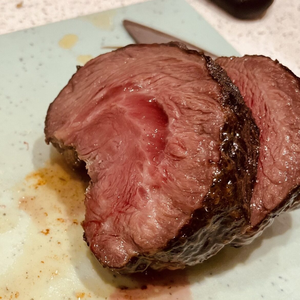 Sous vide beef cheeks round II - results