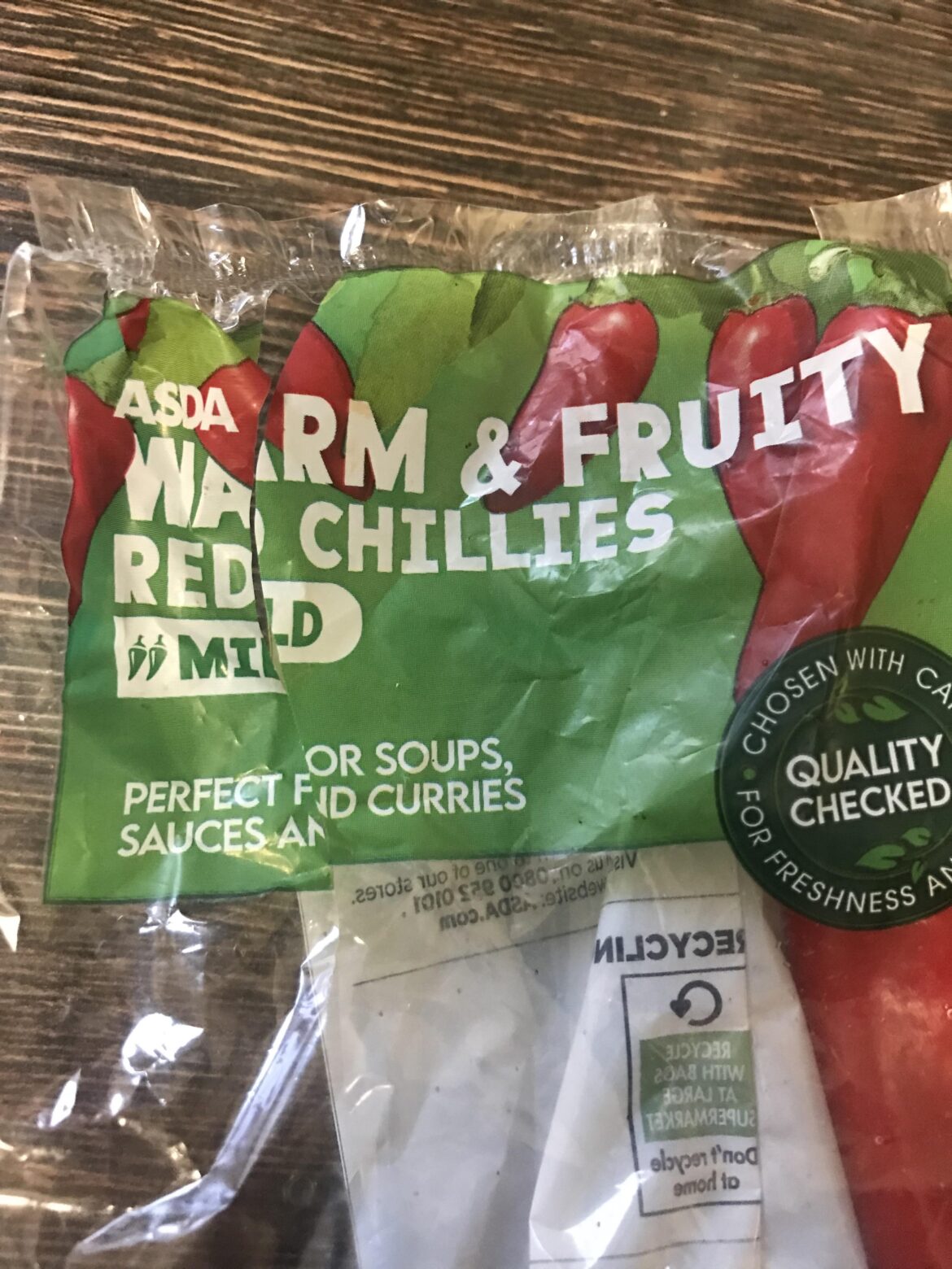 Asda mild chillis are often anything but mild. Has this happened to you? Asda mild chillis are often anything but mild. Has this happened to you?