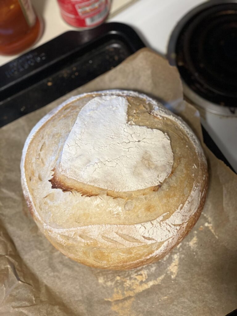Made a sourdough for my therapist!