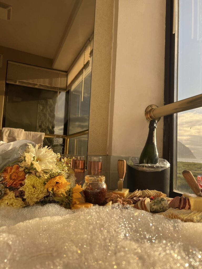 charcuterie with a view