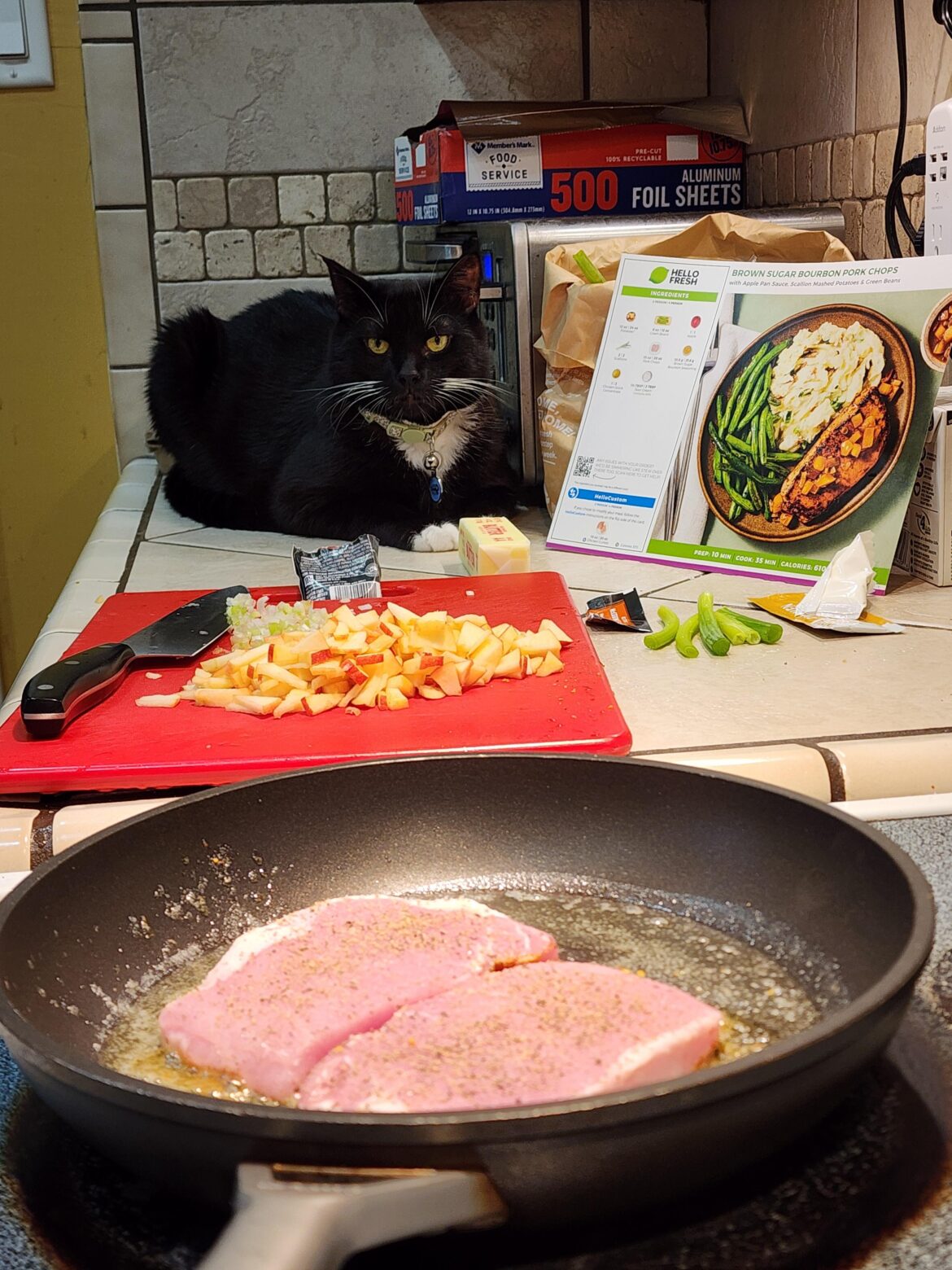 Hello Fresh or Tuxedo Cats?