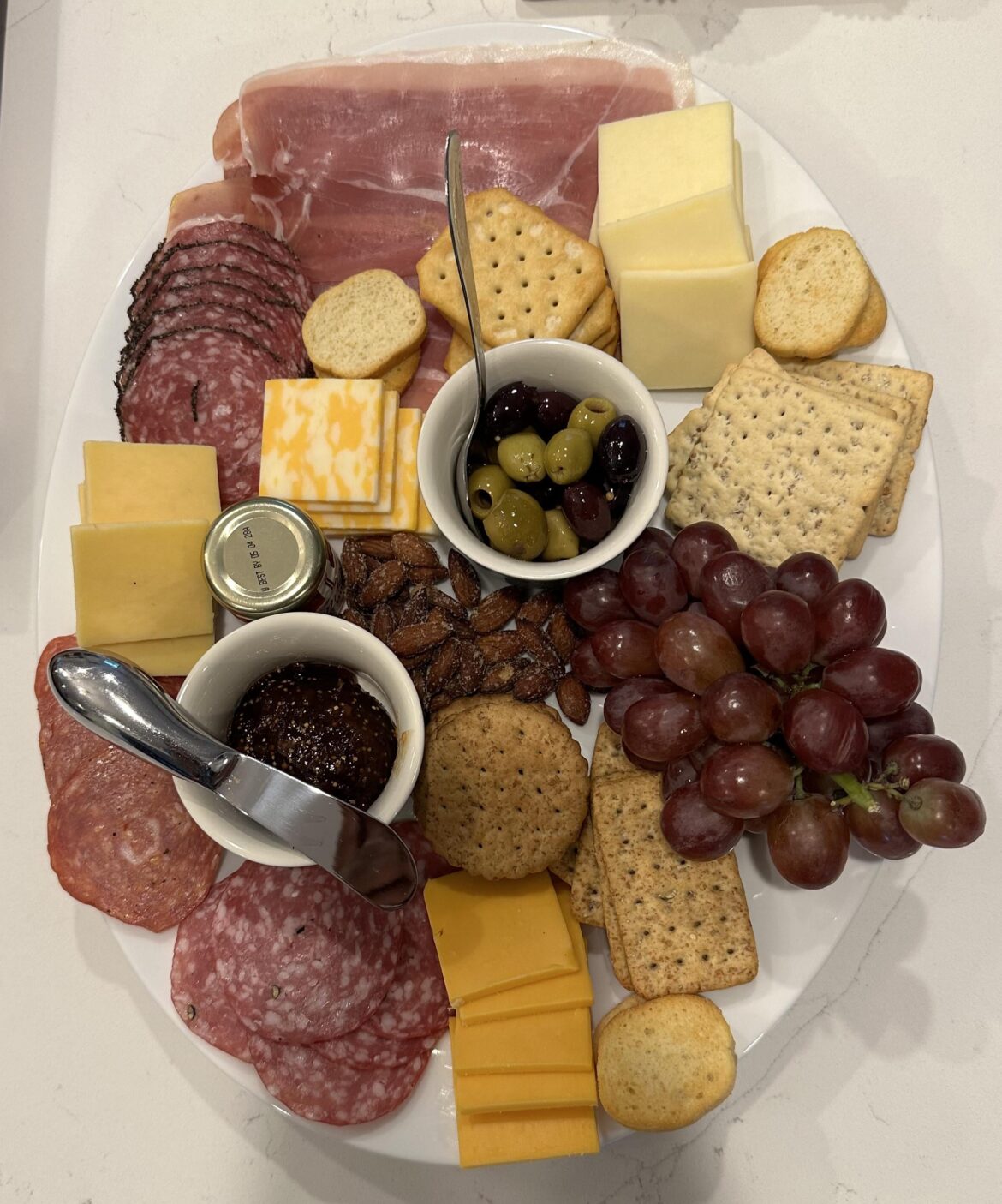 Hosted for the first time in a while. My wife whipped this is up in 10 minutes!