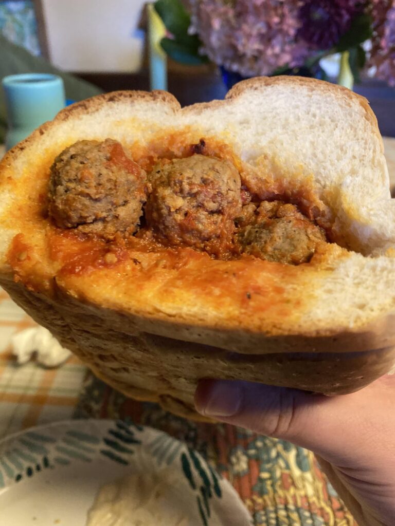Pierros has been serving up Meatball, pepperoni, and Sausage sandwiches at my County Fair for 69 years. This year I went full Meatball