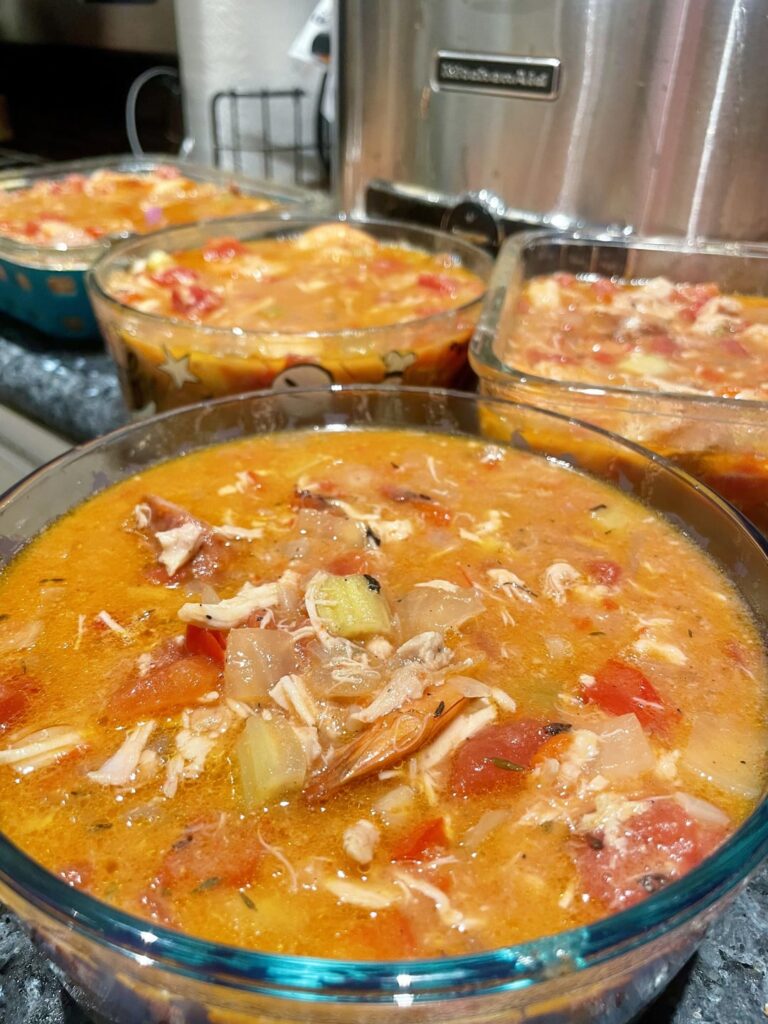 Slow Cooker Gumbo and Greens