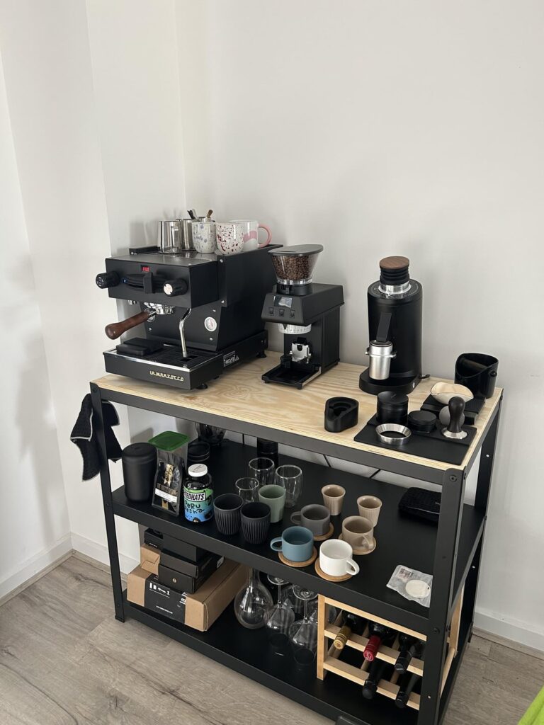 New machine and bench as present to myself