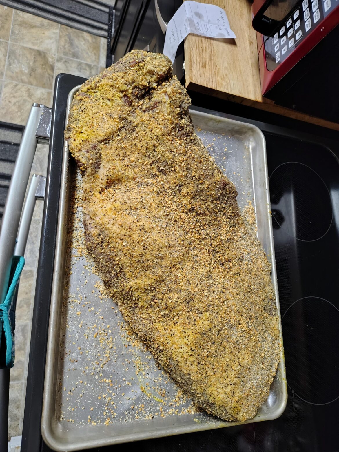 Love starting an overnight brisket!