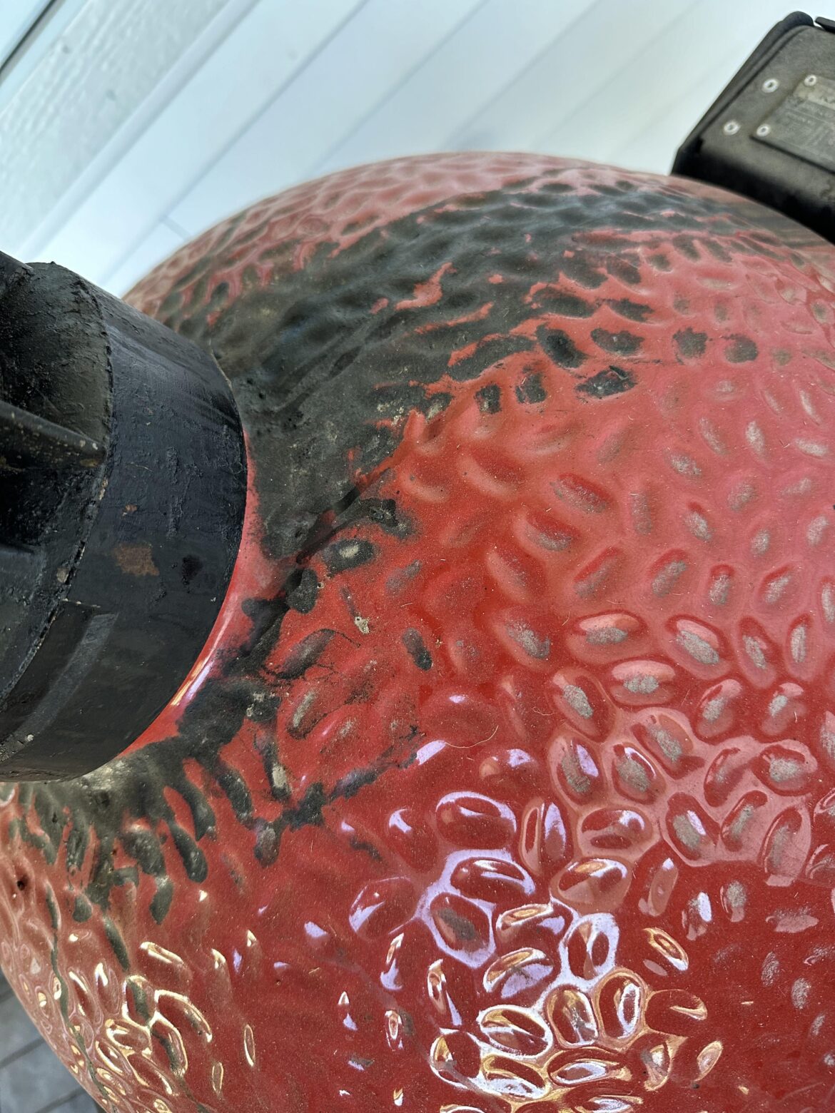 How to remove black gunk?