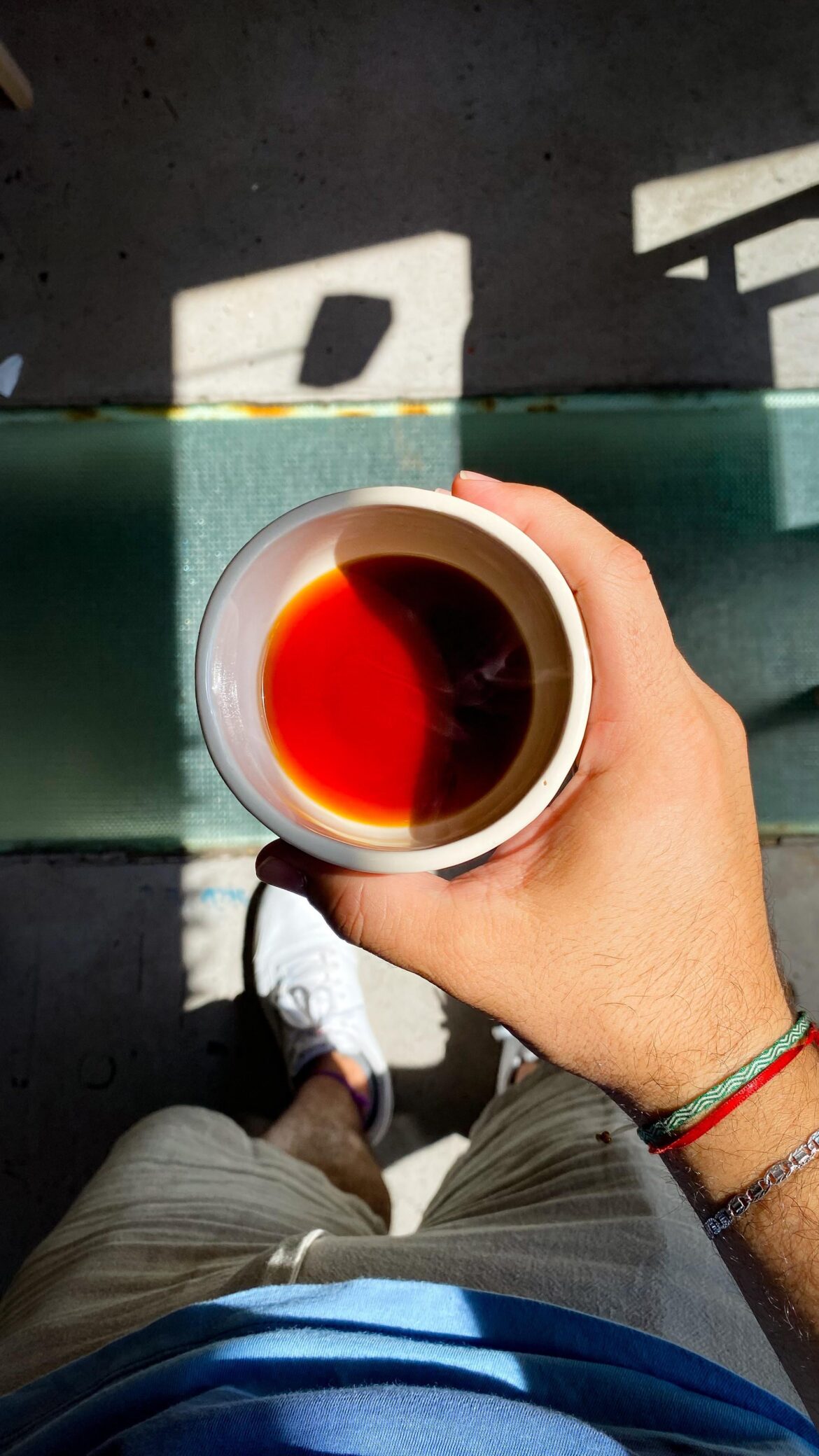 Probando filtrado de Indonesia y tostado en Vienna.