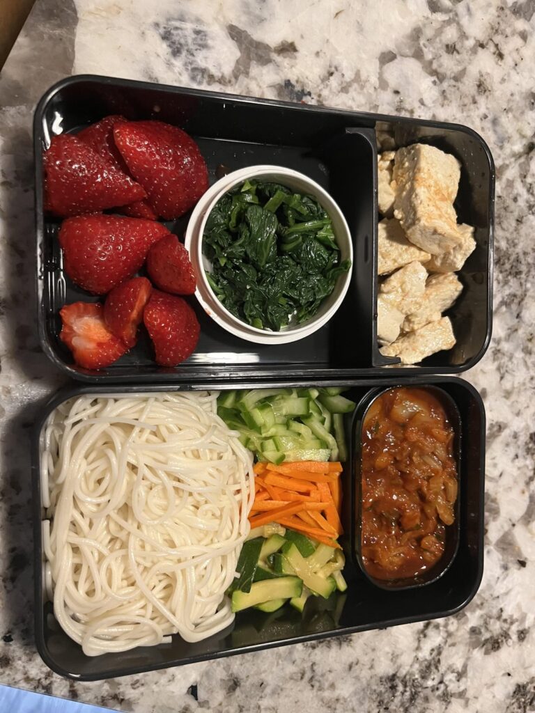 Lunches I had this past week