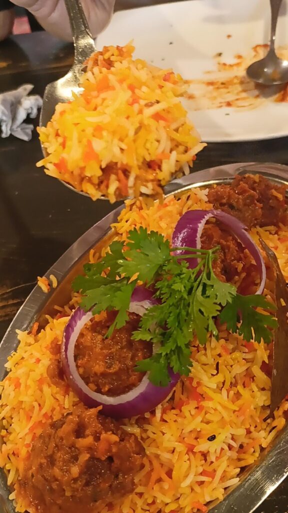 Chicken Kofta Biryani