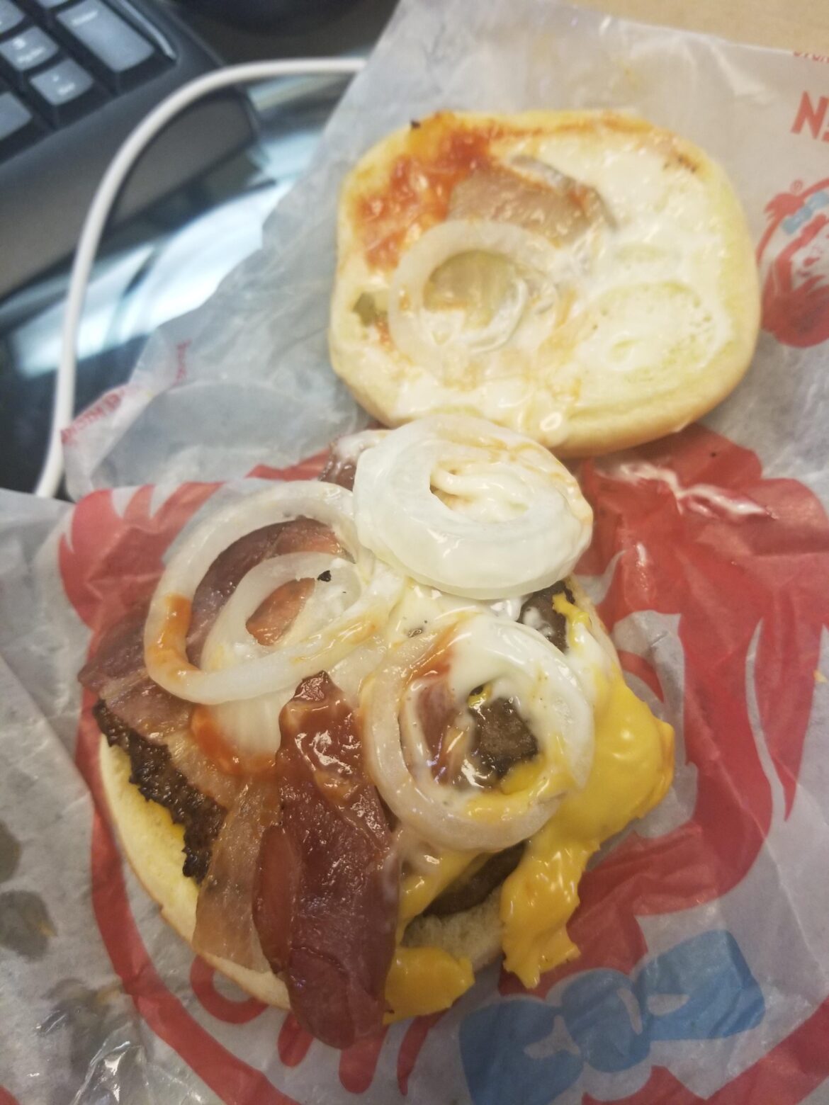 Wendy's did me right when I requested extra onions