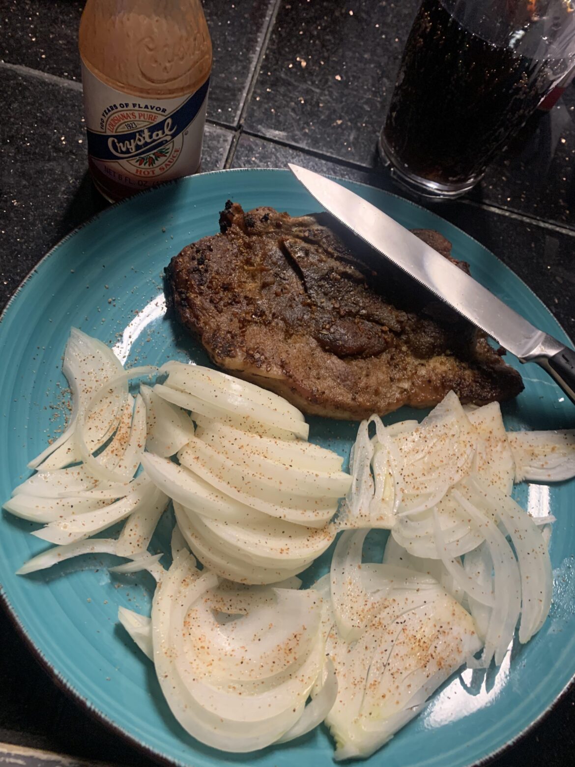 I have to have raw onion with everything I eat atp