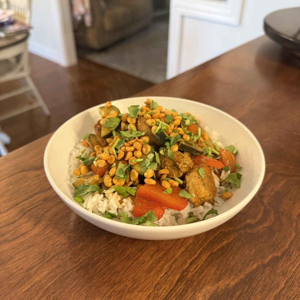 Mango Chutney Chicken Curry