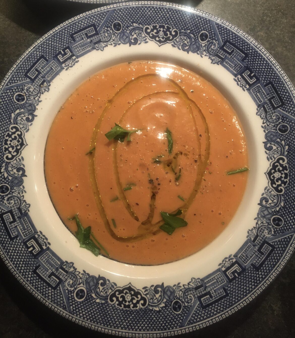 Andalusian Gazpacho is great for end of season tomatoes