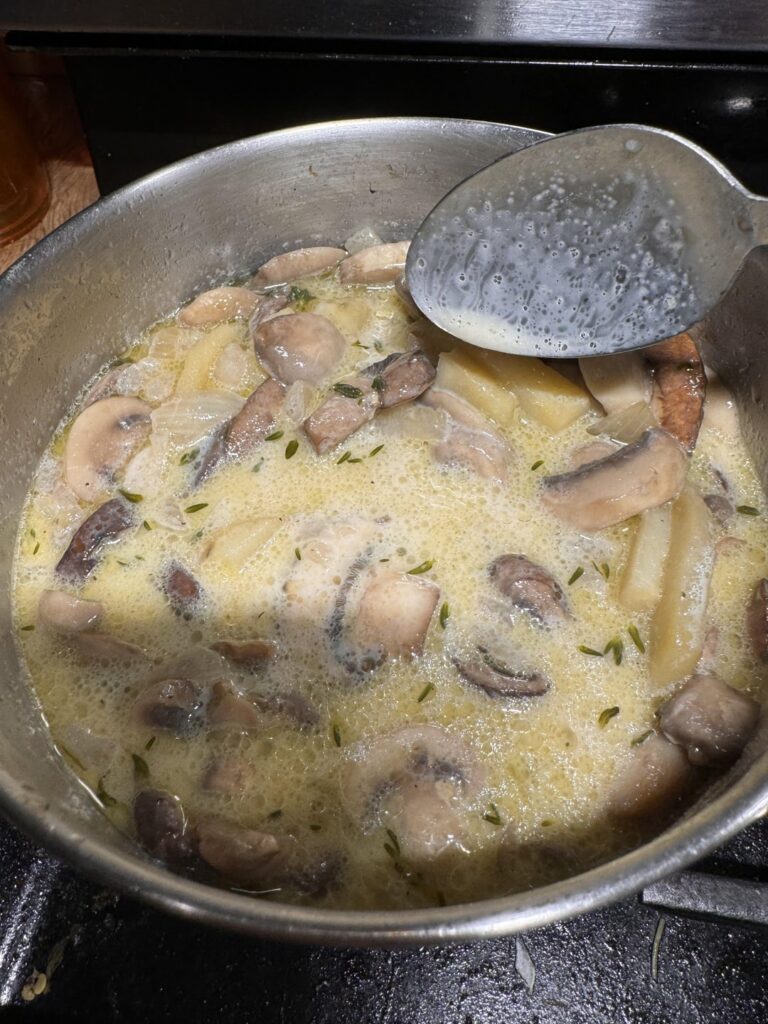 My cream of mushroom soup is too thick 🤦🏻‍♀️