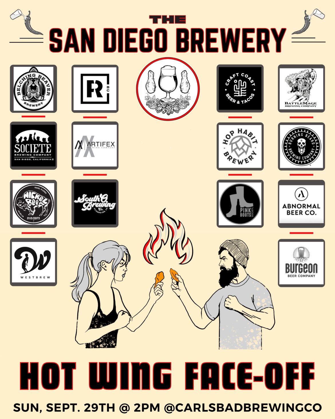 Things are heatin’ up in San Diego this Sunday!