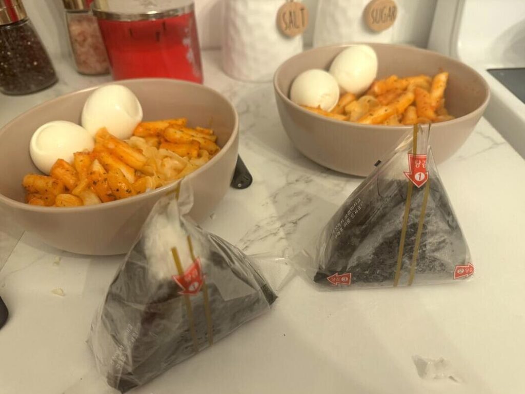 First ever Korean meal prepared at home.