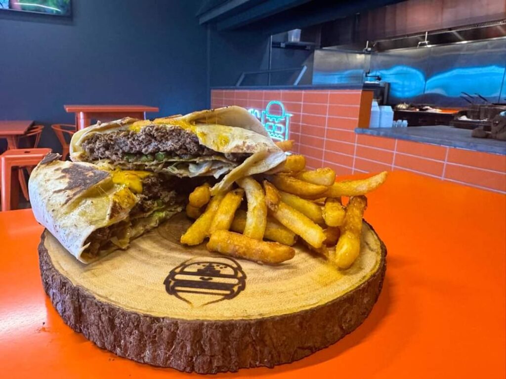 How many fries do you think I stepped on just walking to my table?