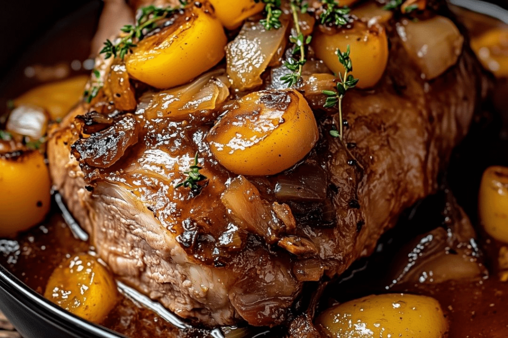 Apple Cider Braised Pork Shoulder Recipe