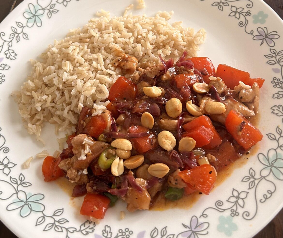 Today’s meal: Kung Pao Chicken