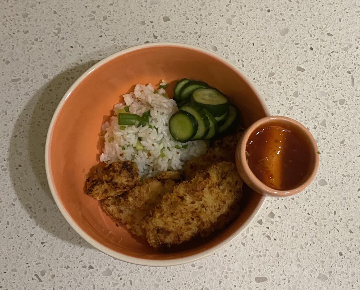 Crispy Coconut Chicken Strips