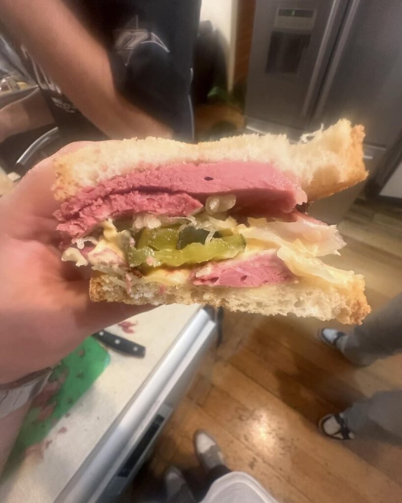 First crack at some Ruben’s