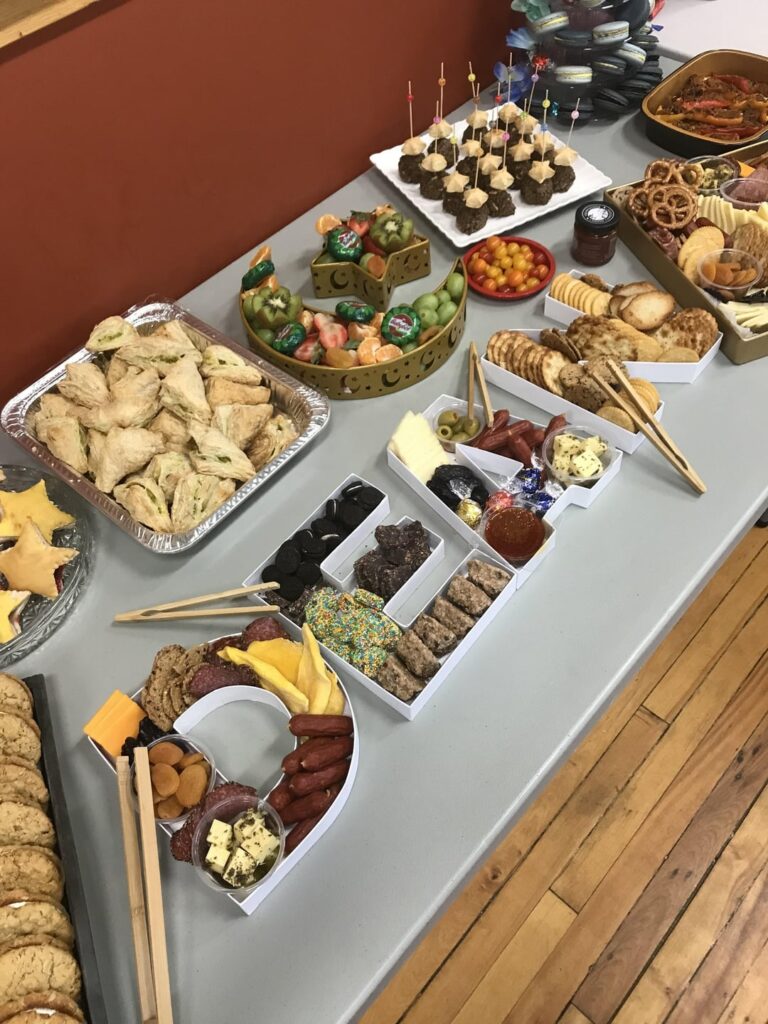 Baby shower charcuterie boards! All made by myself!