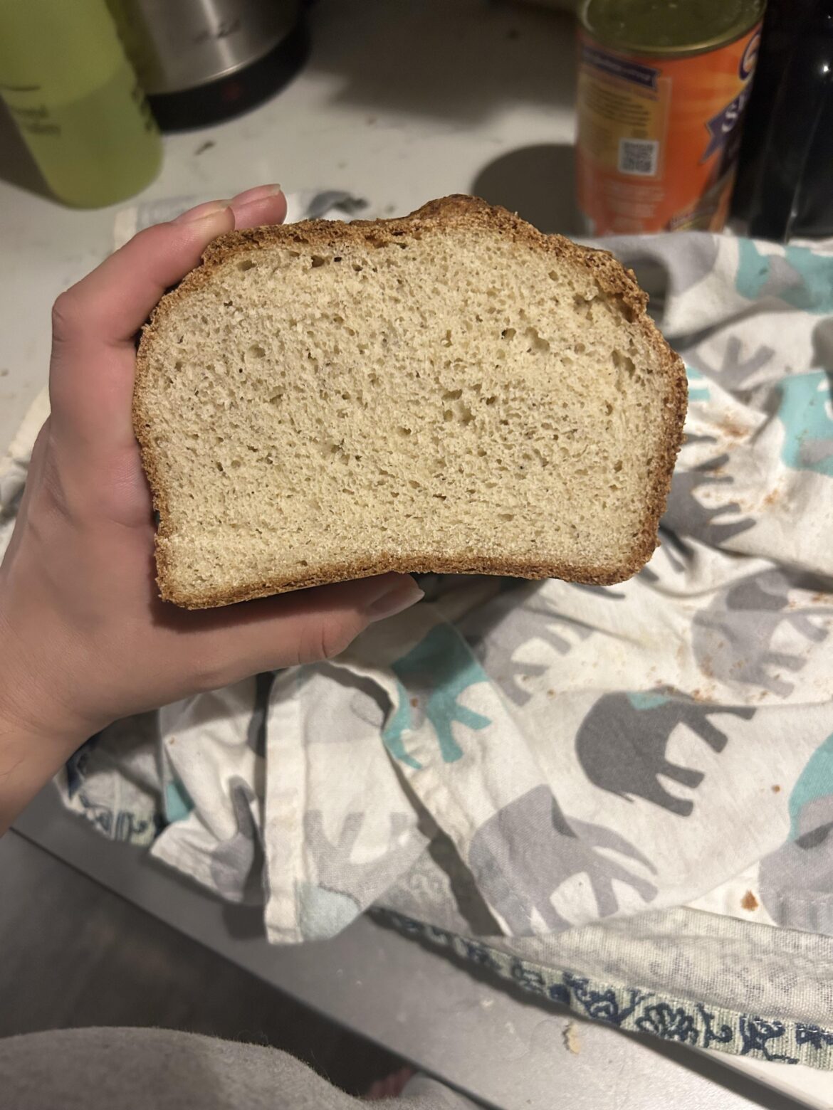 First passable gluten free loaf