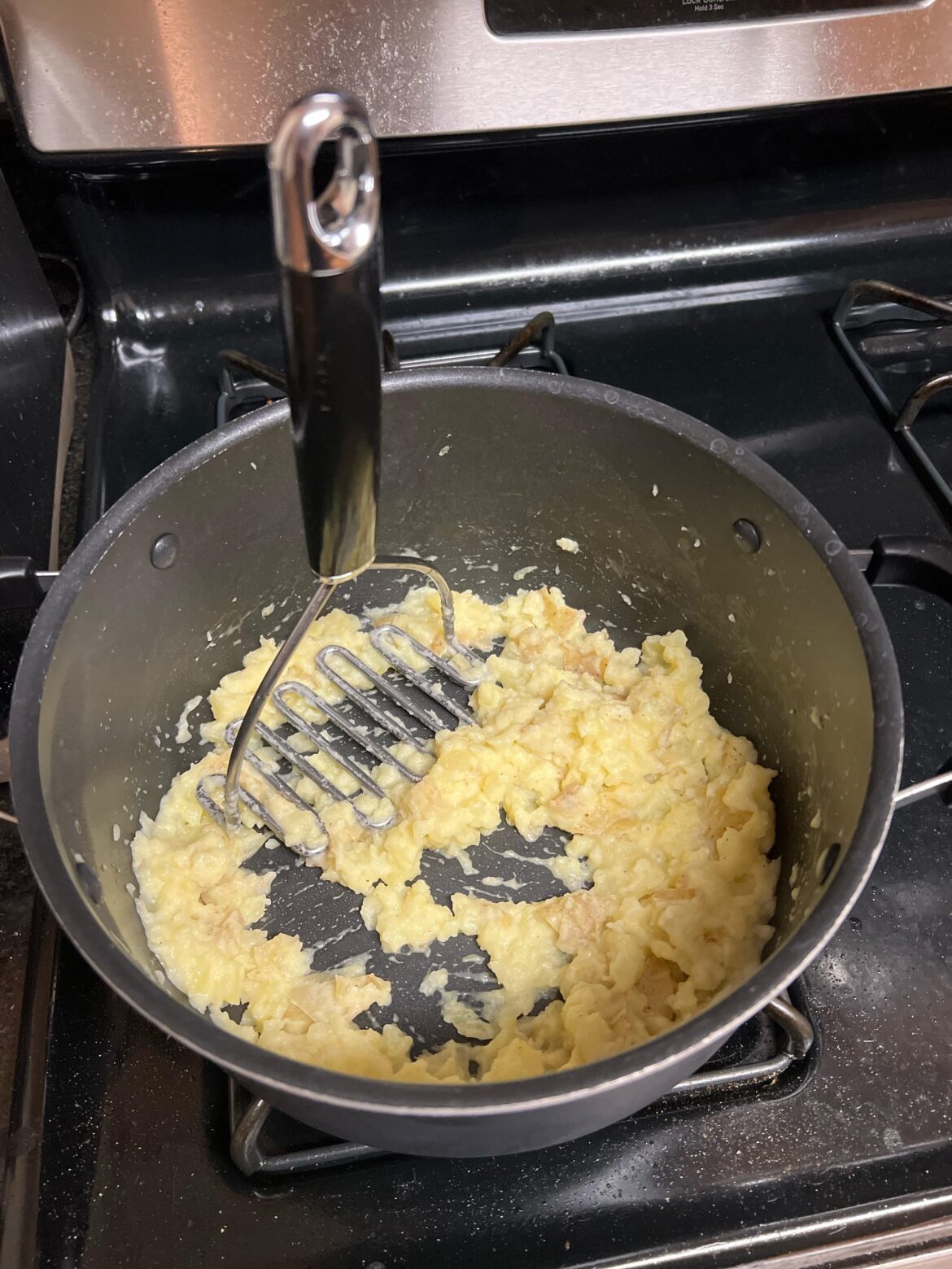 Hellofresh gave us like 4 small potatoes for our “loaded mashed potato” bar