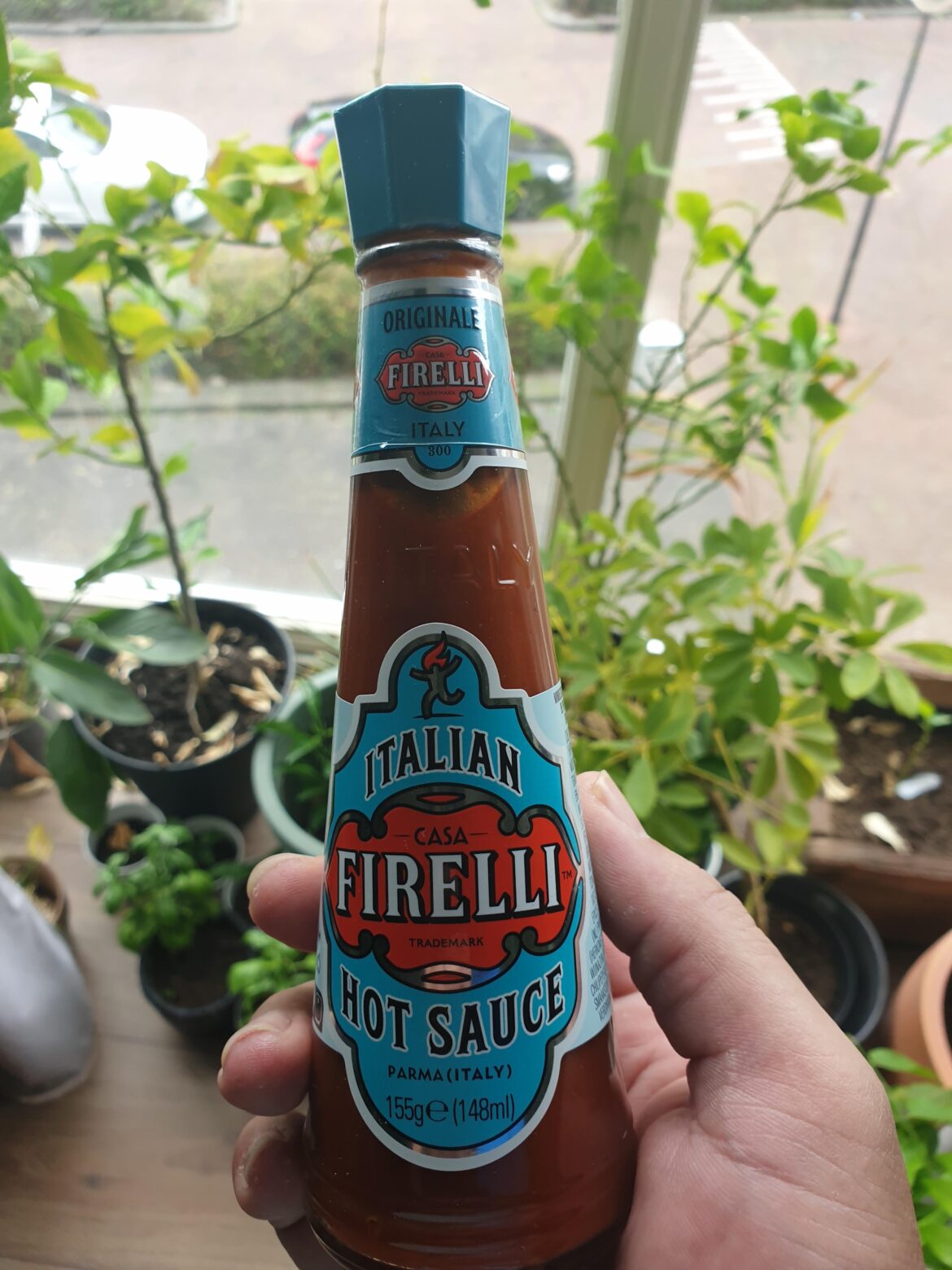 Italian hot sauce is pretty good