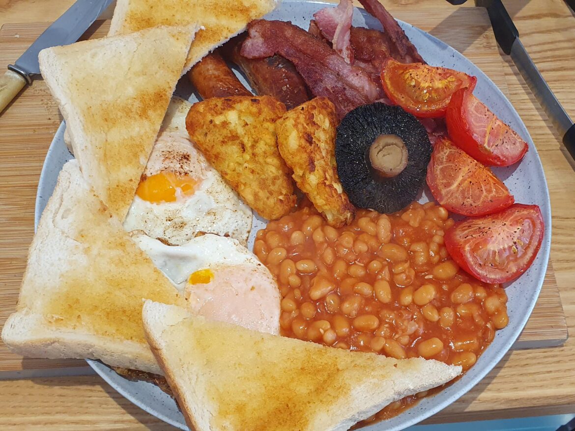 Made my partner breakfast this morning