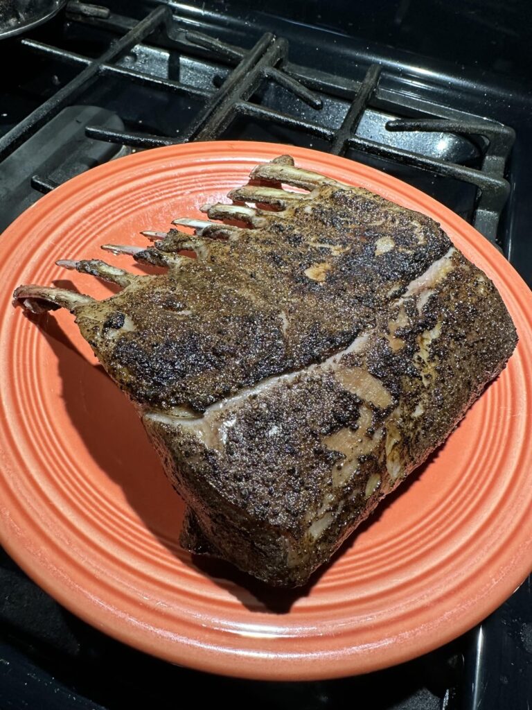 Rack of lamb