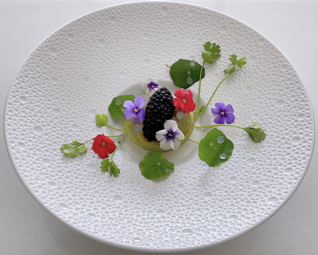 Black Pepper Crab Appetizer