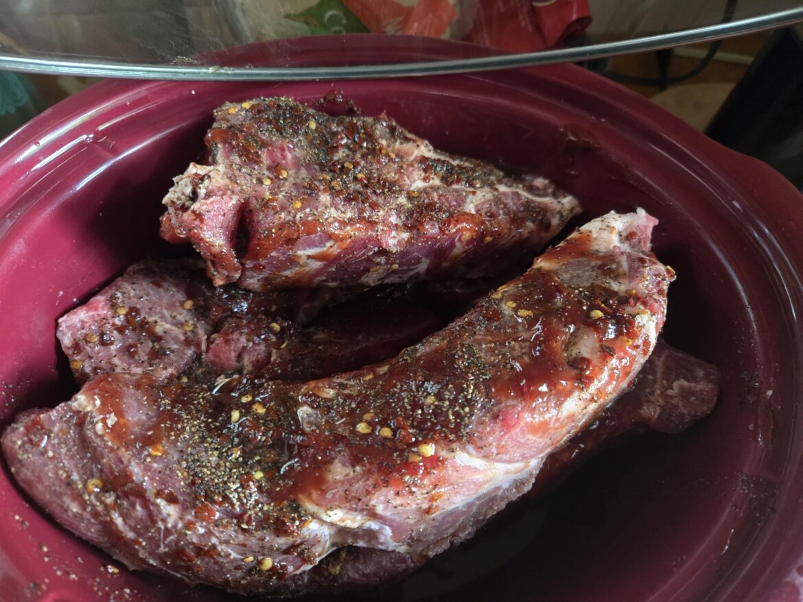 Country style ribs were on sale. Yet another pulled pork post