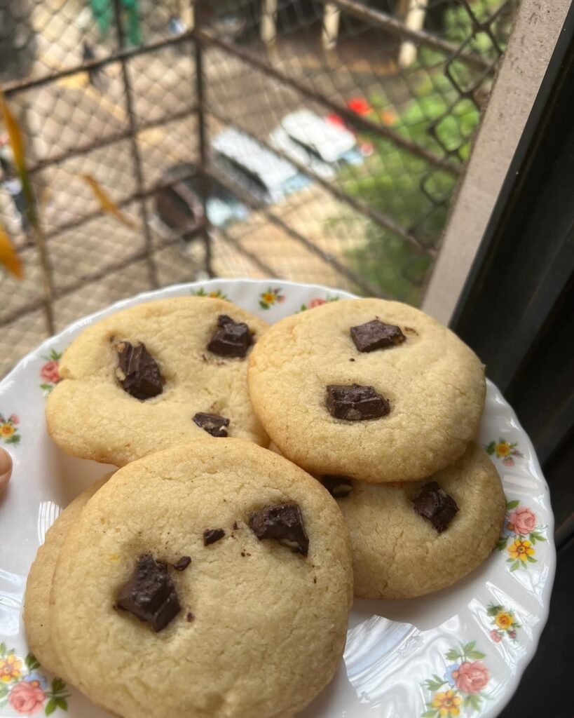 Made cookies for the first time