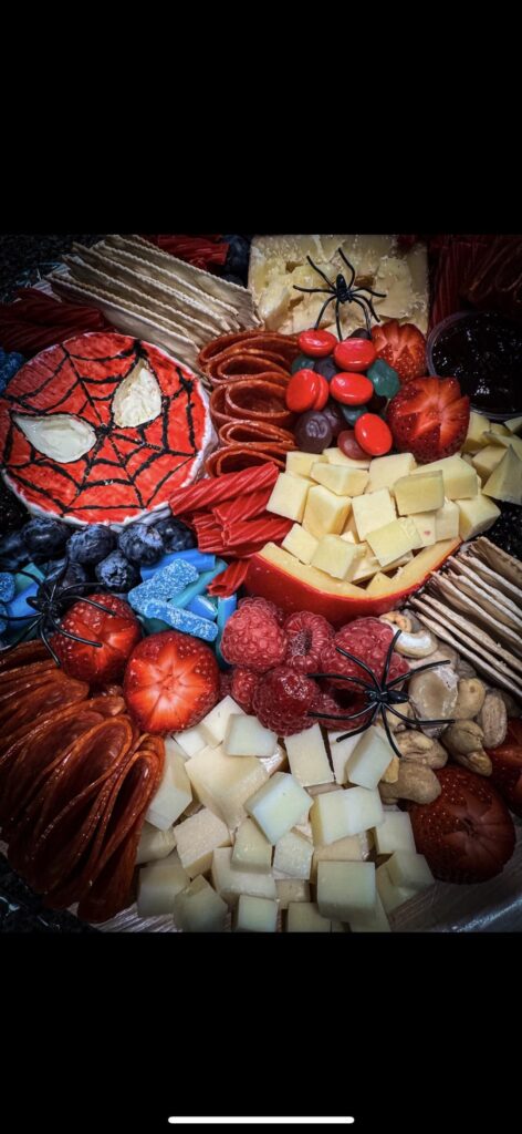 🕷️🕸️Spider Man Themed Board for a 3 year old