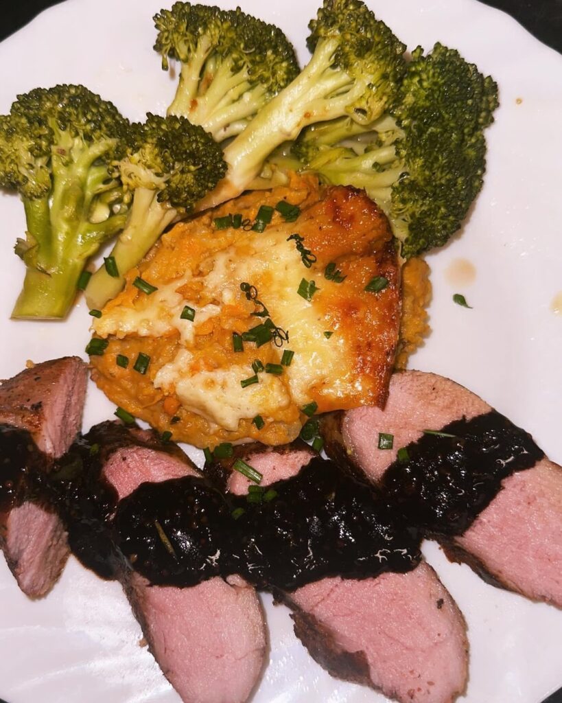 First pork tenderloin!