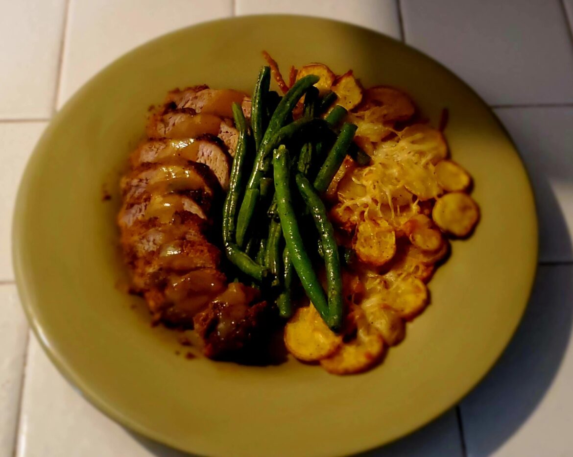 Mustard Apricot Pork Tenderloin