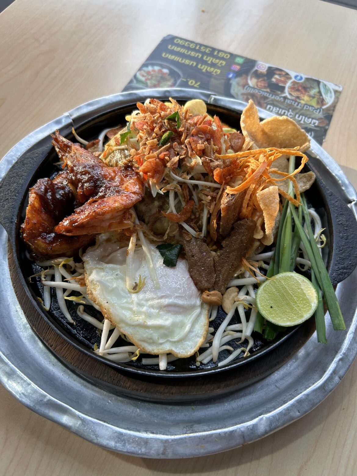 Shrimp Pad Thai Noodles