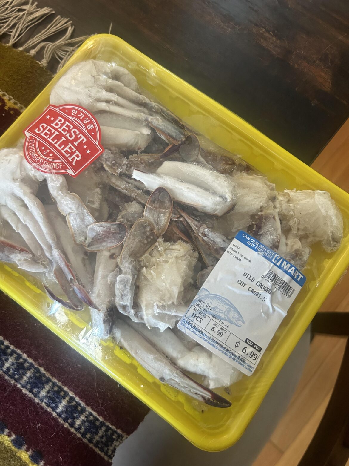 Trying to make ganjang gejang Trying to make ganjang gejang