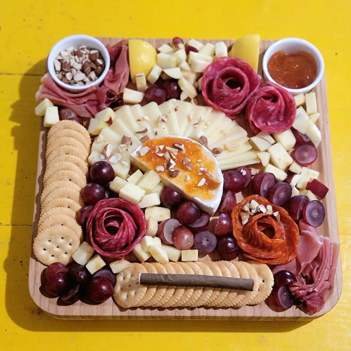 A little herb with my charcuterie board