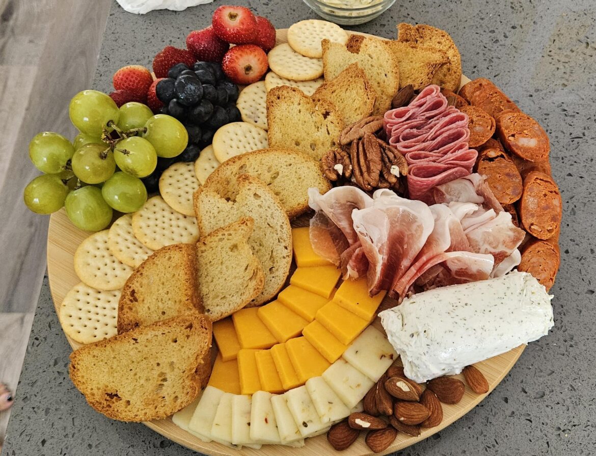 First Charcuterie board