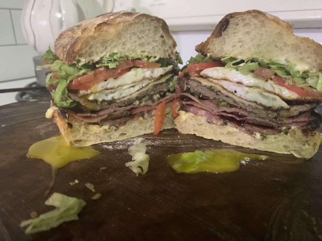 Uruguayan Chivito!